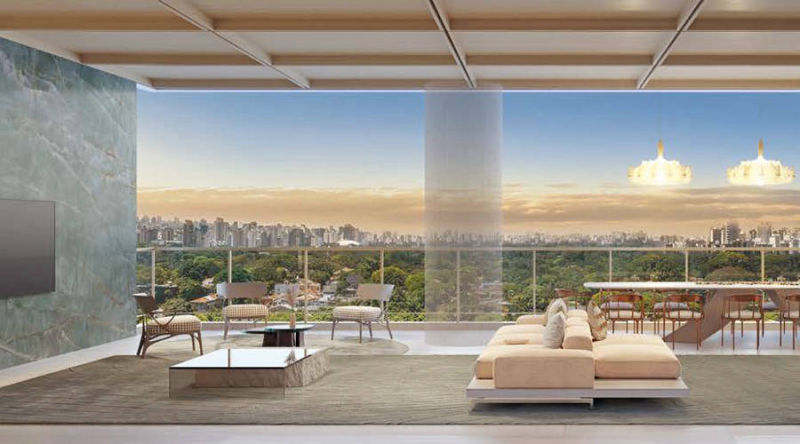 Zen Cyrela by Yoo – Living 320m²
